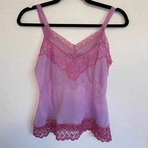 Vintage pink dyed camisole